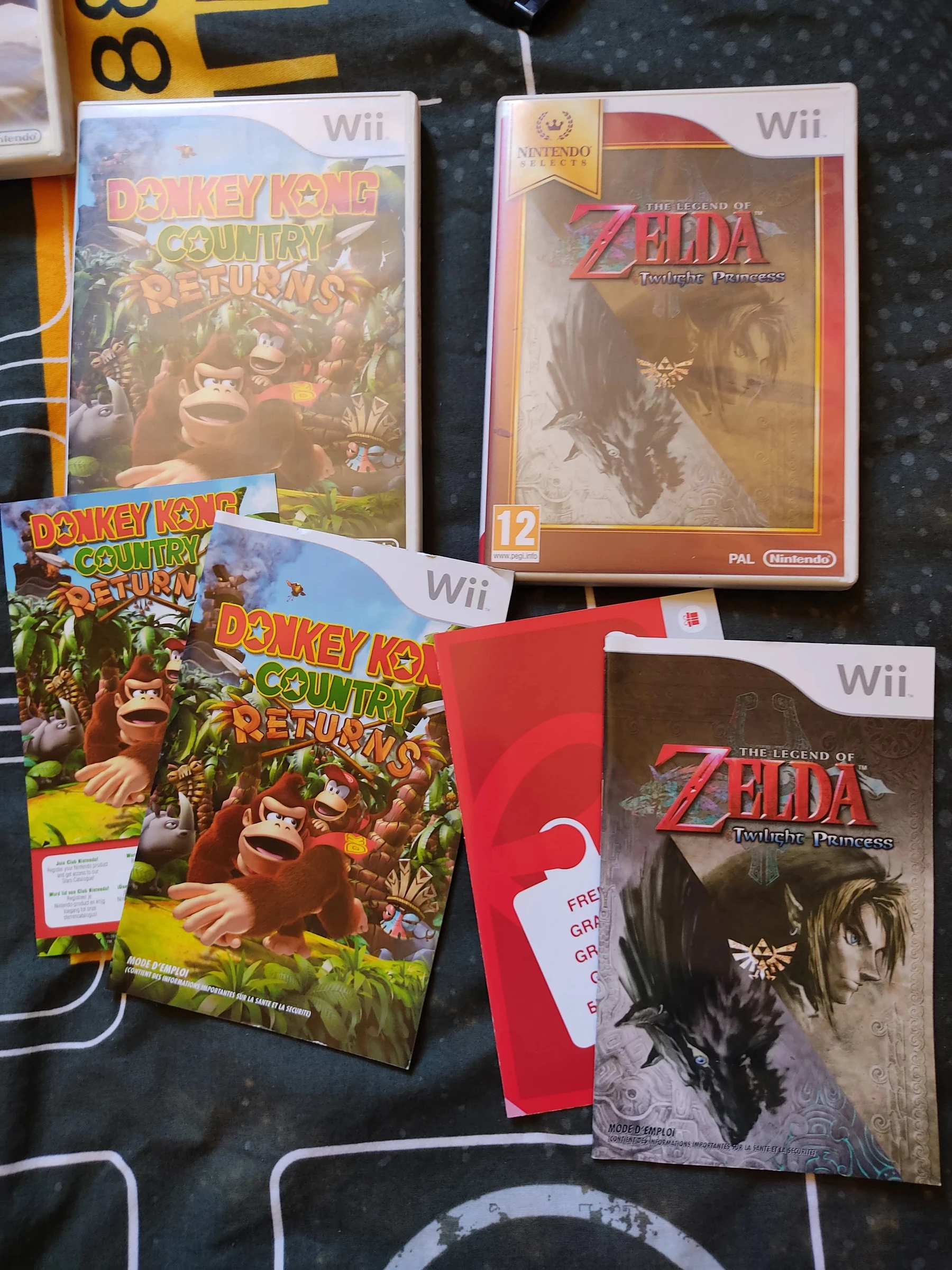 Donkey kong + zelda Nintendo Wii